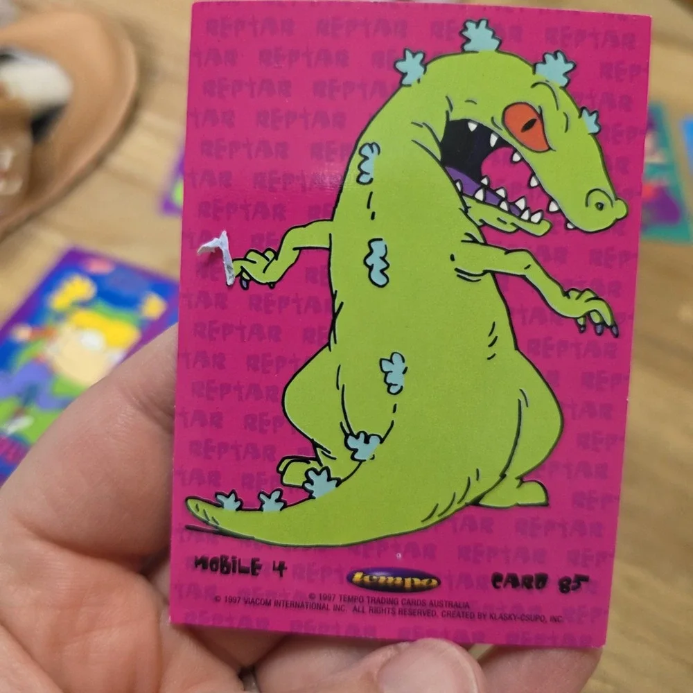 1997 Tempo Rugrats Numbers 5, 14, 74, 85,‎ 73, 79, 16, And 4. Vintage TA
